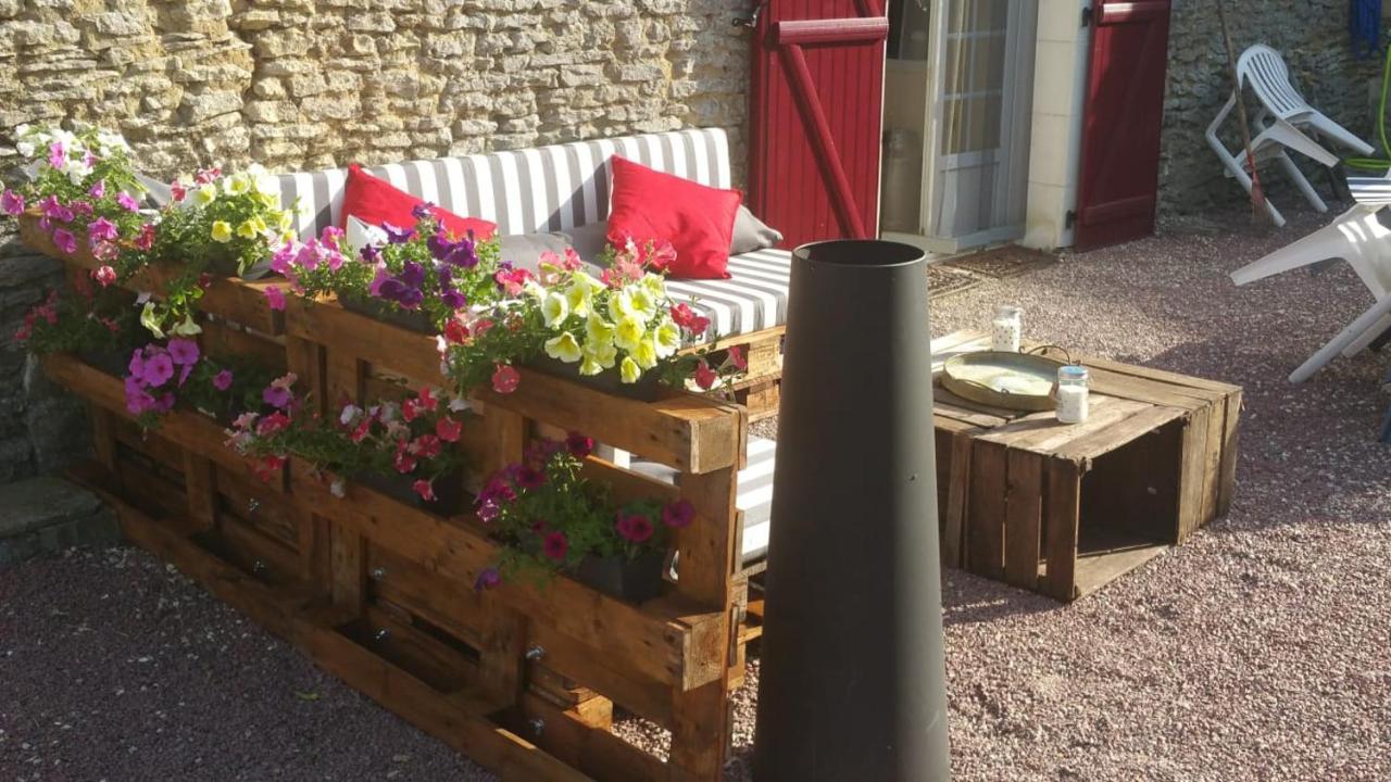 La Ferme Du Grand Bois Leilighet Mouterre-Silly Eksteriør bilde